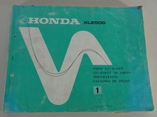 Teilekatalog / Ersatzteilliste / Parts List Honda XL 250 S Stand 1978