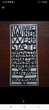 Wiener Werkstätte Emailtafel