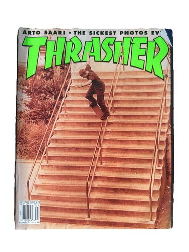 Thrasher skateboard magazine - thrasher,