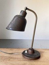 alte Jacobus Schreibtischlampe Tischleuchte Bauhaus Lampe 30er Industrie Design