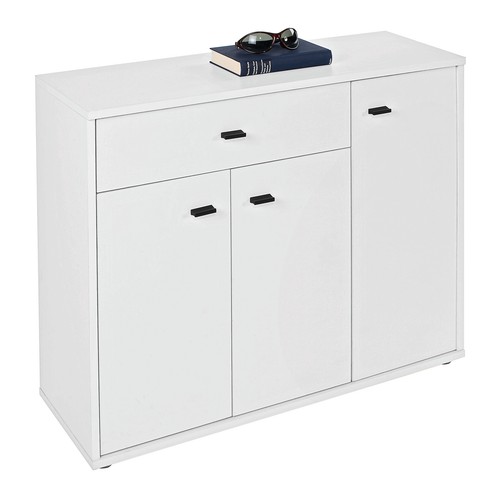 Kommode perlweiß 88 cm - -,