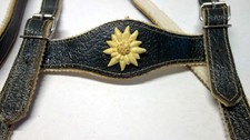 Trachten- Leder- HOSENTRÄGER