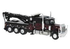 Brekina 86278 Peterbilt 359 Abschleppwagen, schwarz, Flames Bj.1973 , NEU Modell