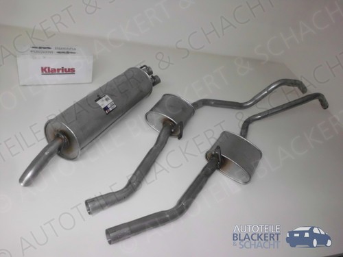 Auspuffset für opel monza - auspuffset,