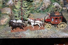 für elastolin umbauten sammlerbemalung 4 cm postkutsche