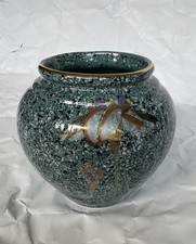 Kleine Art Deco Vase Grün