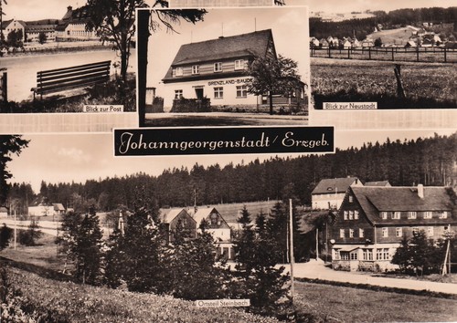 Postkarte johanngeorgenstadt - postkarte,