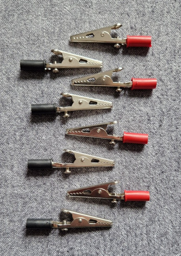 Krokodilklemmen für 4mm