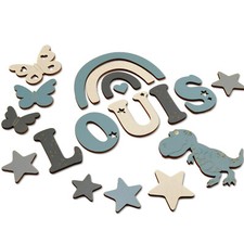 Holzbuchstaben Kinderzimmer