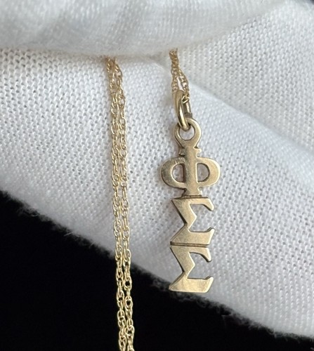 Vintage 10k gelbgold phi - vintage,