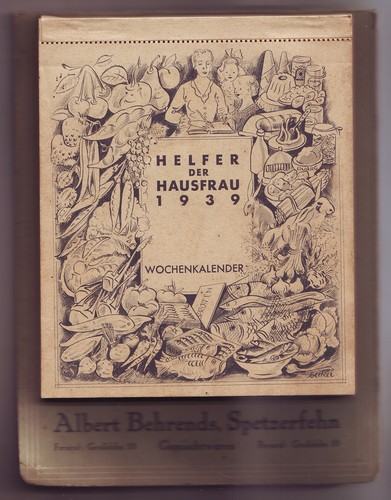 Kalender 1939 helfer - , der