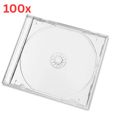 100 x Schmuckkästchen mit transparentem Tablett