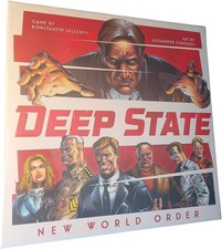 Deep State Brettspiel | Illuminati Spiel | Englische Ausgabe