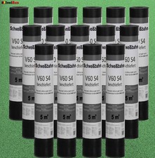 Schweißbahn V60 S4 beschiefert 15 x 5m² GRÜN Bitumenbahn Schweissbahn Dachpappe 