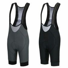 AIRTRACKS Fahrradhose mit Träger Kurz Pro Team - BiB Radhose Trägerhose Kurz