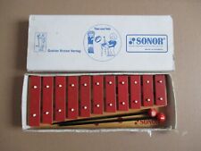 Sonor Xylophon / Glockenspiel BE 1042 im Originalkarton, Vintage, Tina und Tobi