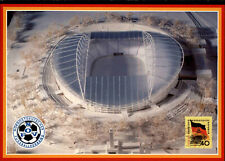 LEIPZIG Zentralstadion Architekten Modell Stadium Stade Postkarte ungelaufen