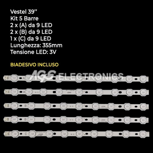 Kit barres led - kit, tv