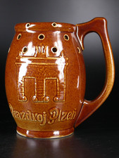 Spaß-Bierkrug Porzellan 0,5 L