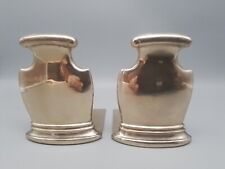 1 Paar alte Buchstützen aus Messing,Design,Vintage