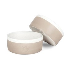 Hundenapf Keramik Napf 900ml weiß rutschfest Fressnapf Tiernapf Wassernapf