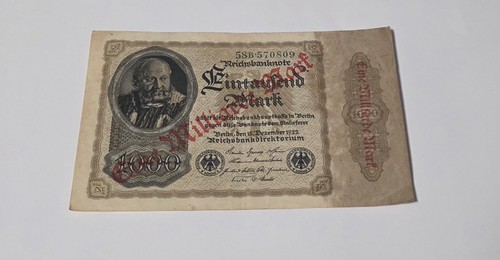 Reichsbanknote 1000 mark - 1000,
