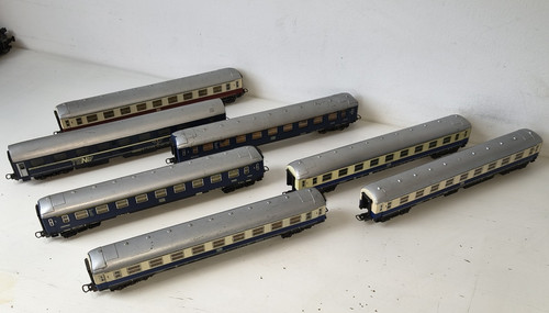 Personenwagen set teilig - h0, personenwagen-set