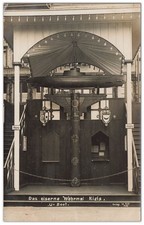 Foto AK Kiel Das eiserne Wehrmal Kiels - U-Boot 1915 Marine