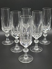 6 Nachtmann "Alexandra" Bleikristall 24% Sektflöten Sektgläser Sektkelche 