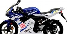 Yamaha TZR 50 02-09 Rossi Blue noFiat EDITION DEKOR DECAL KIT Aufkleber Verkleid