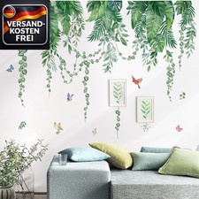 Wandtattoo Palmblatt Pflanzen
