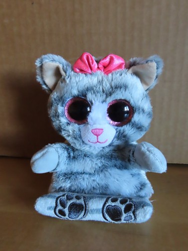 Figur katze grau getigert - figur,