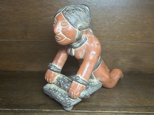 Terrakotta figur mexiko - terrakotta,