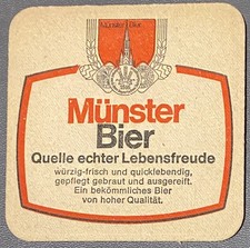 Münster Bier      Bierdeckel