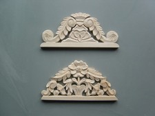 Uhrenaufsatz - Kleine Krone- Verzierung - Kleinmöbelaufsatz-Kindermöbelkrone