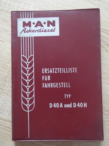 Man schlepper d40a - schlepper, d40h