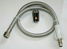 Allgas Gasschlauch  1,0 m Länge  Edelstahl  mit Allgas Steckdose DN15 1/2" Neu