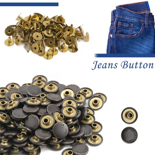 Jeans knöpfe hut nieten - jeans,