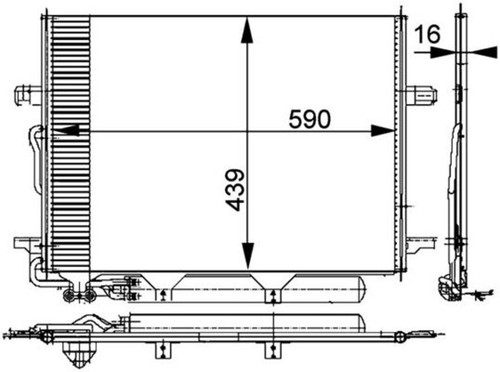 Mahle kondensator klimaanlage - mahle,