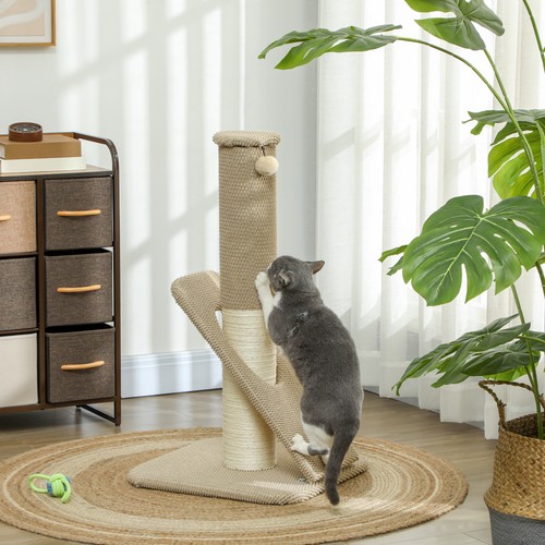 Pawhut kratzstamm 84cm - pawhut,