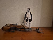 Star Wars Biker Scout mit Speederbike (ca. 46cm lang)  von Hasbro