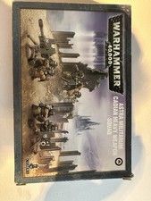 Astra Militarum - Cadian Heavy Weapon Squad - In Sprews. Ein Paar Teile Fehlen