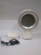 Mobile tragbare Dunstabzugshaube Mini Dunstabzug TheAirhood Akku + Sockel Weiß 