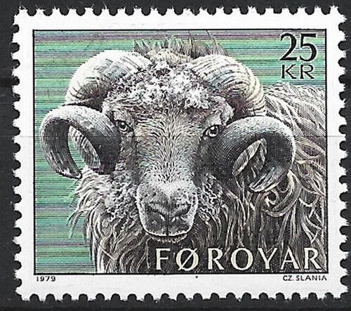 Färöer freimarke - färöer,