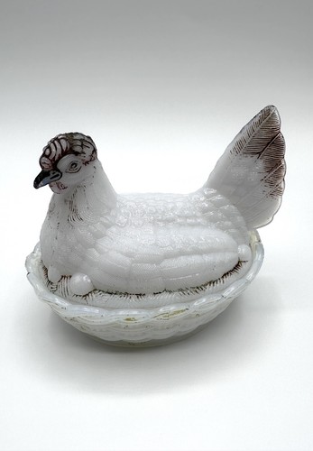 Deckeldose huhn auf nest - deckeldose,