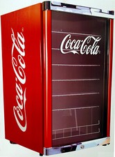 Cubes HighCube Coca-Cola,CoolCube,Getränkekühlschrank 115L,Glastür,HC-166E,EEK E