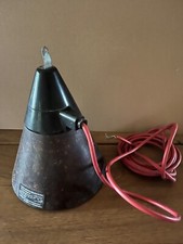 DDR alt Hängelampe VEB Narva Artas  AKA 3990 Hochtemperaturstrahler 70er