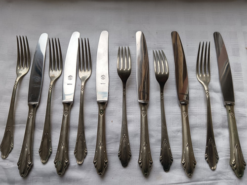 Gabel und messer gowe silber - und,