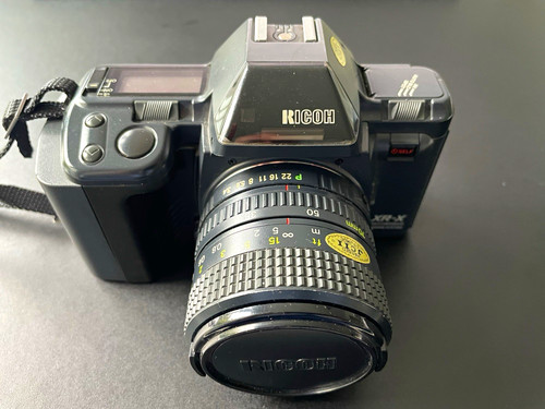 Ricoh 35mm slr schwarz - xr,