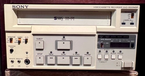 Video cassette recorder - video,